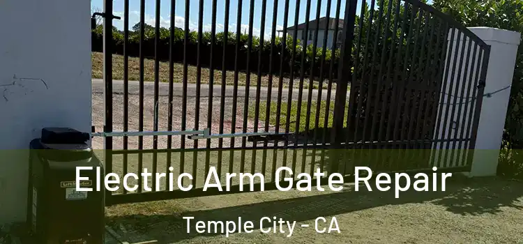 Electric Arm Gate Repair Temple City - CA