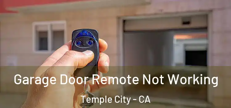  Garage Door Remote Not Working Temple City - CA