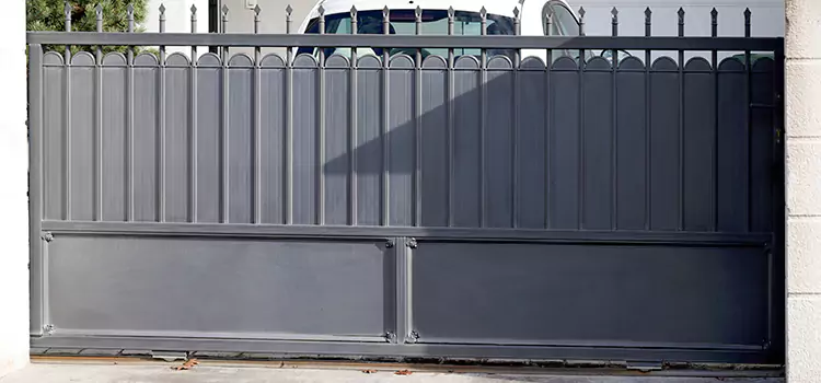 Metal Driveway Gate Installation Temple City